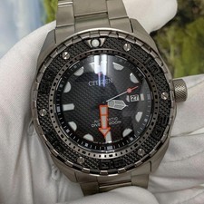 Montre automatique Citizen Promaster Marine 9051-S122961 titane noir 44 mm