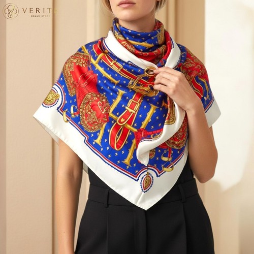Rare vintage hermes silk - vintage, scarf