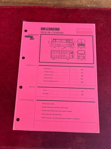 Brochure bus car n12 - bus,