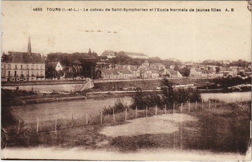 Cpa tours coteau de - tours,