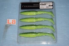 4 x Leurres souples DAIWA TOURNAMENT D'SWIM FAT 5" 12.7cm couleur au choix neuf