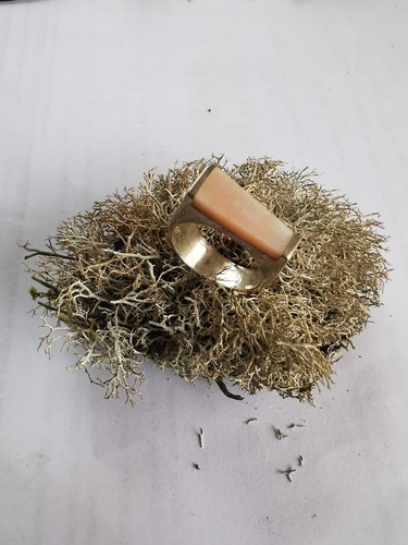 Bague argent poiçonné