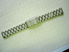 Bracelet inox  vintage strap 13 14 15 16 17 mm montre 70s moto diver RACING 103 