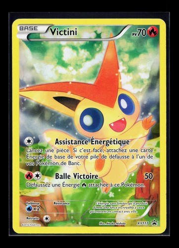 Carte pokémon victini - carte, xy