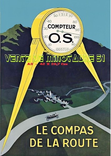 Automobilia compteur os le - automobilia,