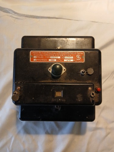 Ancien disjoncteur - ancien,