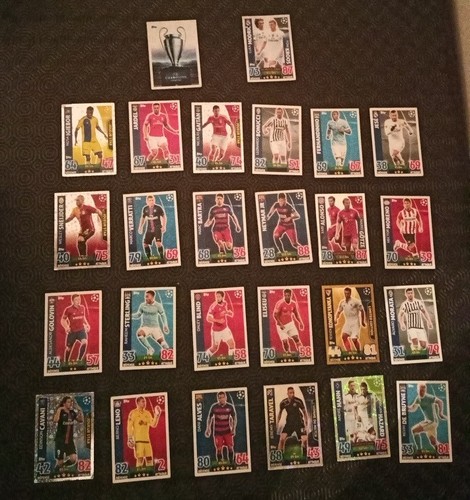 Topps football uefa champions - football,