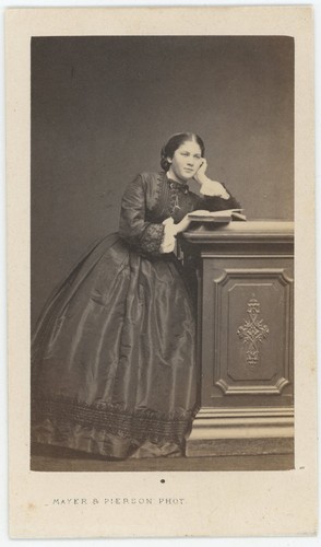 Cdv mayer pierson circa - mayer,