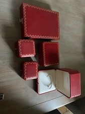 lot de boites à bijou Cartier