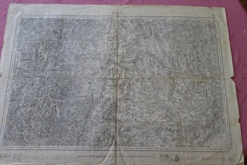 Carte etat major xixè bourg - carte,