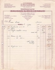 75 PARIS fabricant BALIGAN