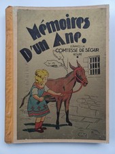 Comtesse de Ségur - Mémoires d'un âne - Illustré 1937
