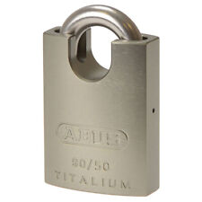 ABUS 55902 90RK/50 Titalium™ Cadenas Fermé Manille sur Carte
