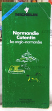 GUIDE TOURISTIQUE MICHELIN, NORMANDIE, COTENTIN, ÎLES ANGLO-NORMANDES, 1991