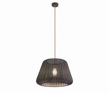 Panzeri EL04744.035.0000 Ralph : Suspension Externe D35 Marron Métal Noled