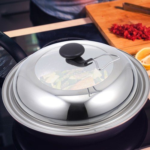 Couvercle inox casserole - inox, de