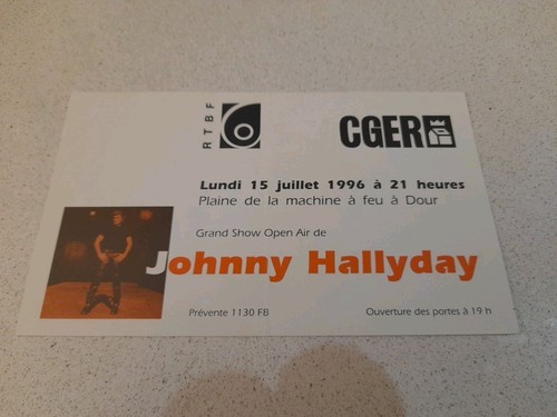 Ticket billet place - billet, concert