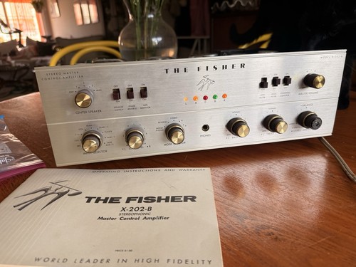 Fisher 202 integrated tube - fisher,