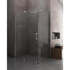 Paroi de douche coulissante panneau fixe + porte coulissante Walk-In 8 mm H. 200