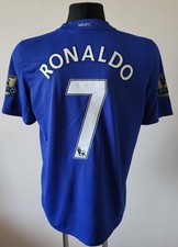 Maillot Nike de football Manchester United 2008 - 2009 Third #7 Ronaldo...