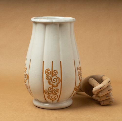 Vase céramique faïence art - vase,
