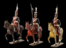 CBG FIGURINES 3 CAVALIERS