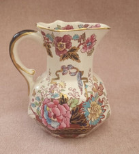 RARE ancien pichet crémier MASON' S Brocade MADE ENGLAND IRONSTONE PORCELAINE