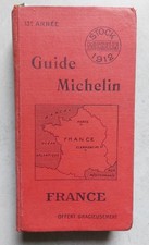 Guide Michelin 1912