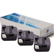 Lot de 3 batteries type