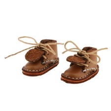 Paire De Bottines à Lacets à