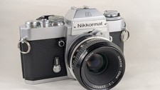 Nikon Nikkormat EL + objectif Nikkor pré-Ai 2/50mm