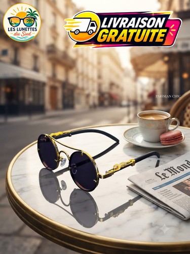 Lunettes soleil rondes - soleil,