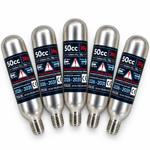 Pack cartouches co2 - de, 5
