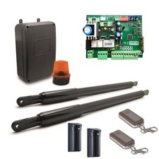 Ouvre-Portail 2-flügelig 4 M / 400 KG – Ensemble Complet