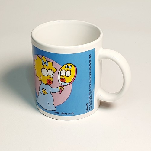Ancien mug tasse bleu maggie - bleu,