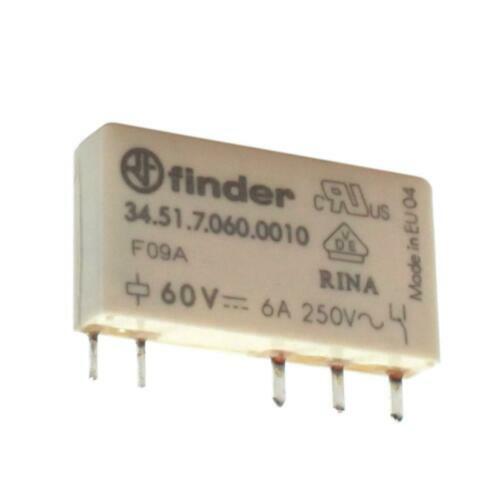 New 1xrelais finder 60vdc - finder,
