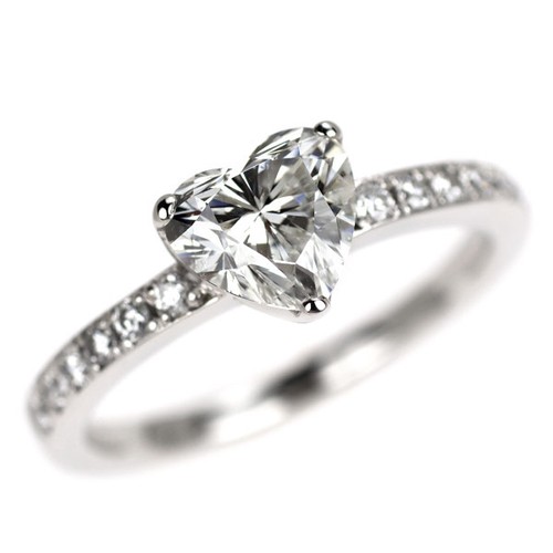 Bague diamant forme de - diamant, en