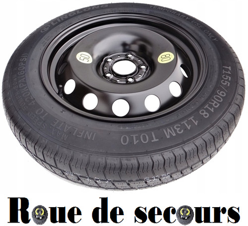 Nouveau roue secours - nouveau, 155/90