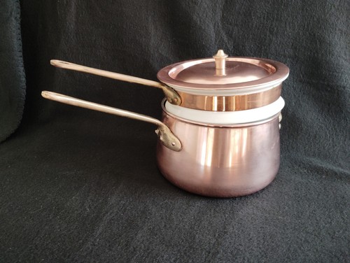 Ancienne casserole bain - ancienne, bain-marie