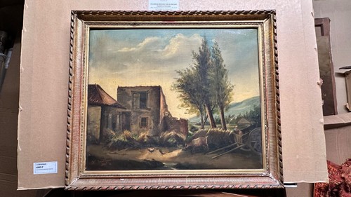 Tableau ancien huile sur - tableau, –