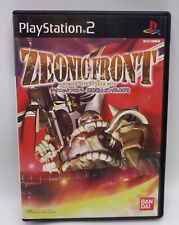 Japan Sony Playstation 2 PS2 Bandai 2001 Mobile Suit Gundam 0079 Zeonic Front
