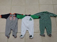 3 PAIRS CARTER'S BABY BOY'S