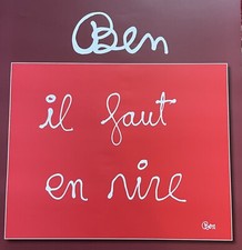 BEN VAUTIER « IL FAUT EN