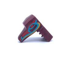 PLAYMOBIL * WESTERN * Tête de Totem Indien Rouge Brun Camp 4012 6431 6582