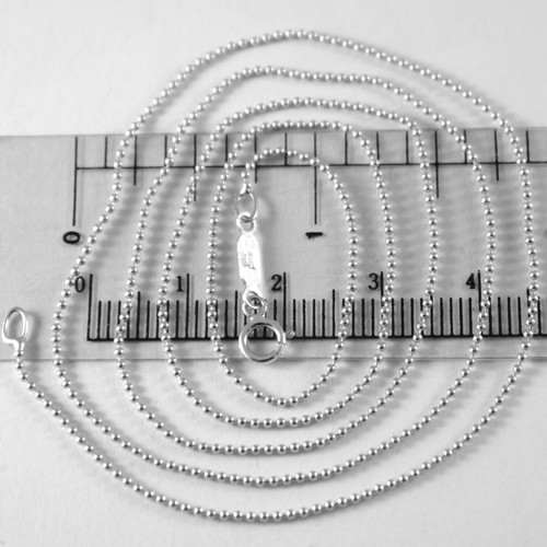 Chaîne blanc 750 - or,