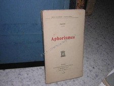 1908. aphorismes / FAGUS