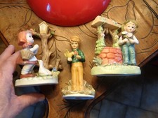 Statuette Céramique Jeunes