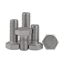 Vis M3 En Acier Inox Pour Pans Boulons Tête Hexagonale UNI 5739 DIN 933