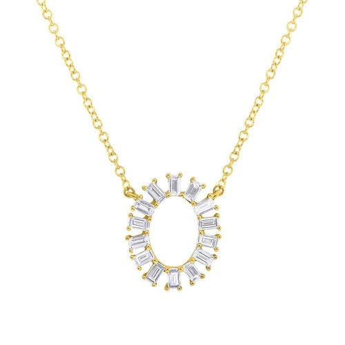 Pendentif ovale ouvert - pendentif,