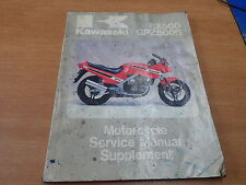 OEM Kawasaki Service Manuel Sup 16 Chpt 1987 EX500-A1 GPZ 500S 99924-1082-51